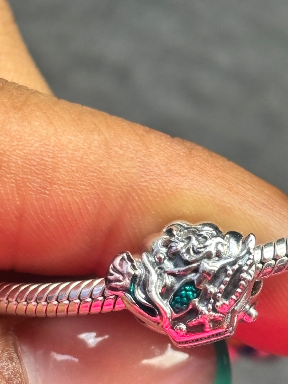 Pandora Disney little mermaid charm